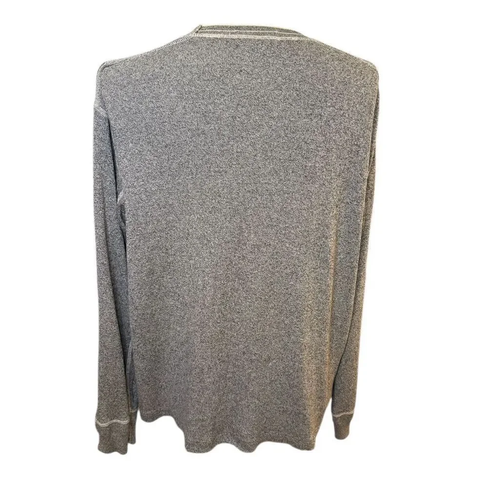 Polo Ralph Lauren Sweater Sz. XXL Long Sleeve Pullover Gray/Cream